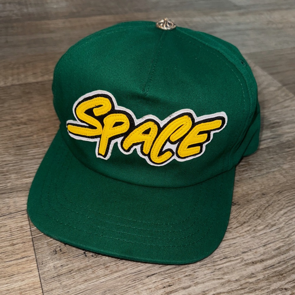 GREEN MATTY BOY SPACE CHROME HEARTS HAT